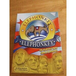 Elephonkey Party Game of Opinion Excellent Condition RARE FIND